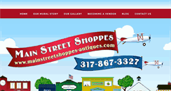 Desktop Screenshot of mainstreetshoppes-antiques.com