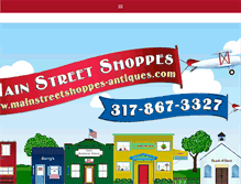 Tablet Screenshot of mainstreetshoppes-antiques.com